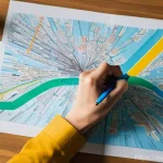 Home 20 시각적 사고를 활용한 브레인스토밍 기법 - **Mind Mapping for Clarity:** "A close-up shot of a young professional, perhaps in their late 20s or...